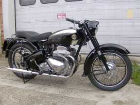 A real gentleman's motorcycle - a late Ariel Square 4 destined for Australia